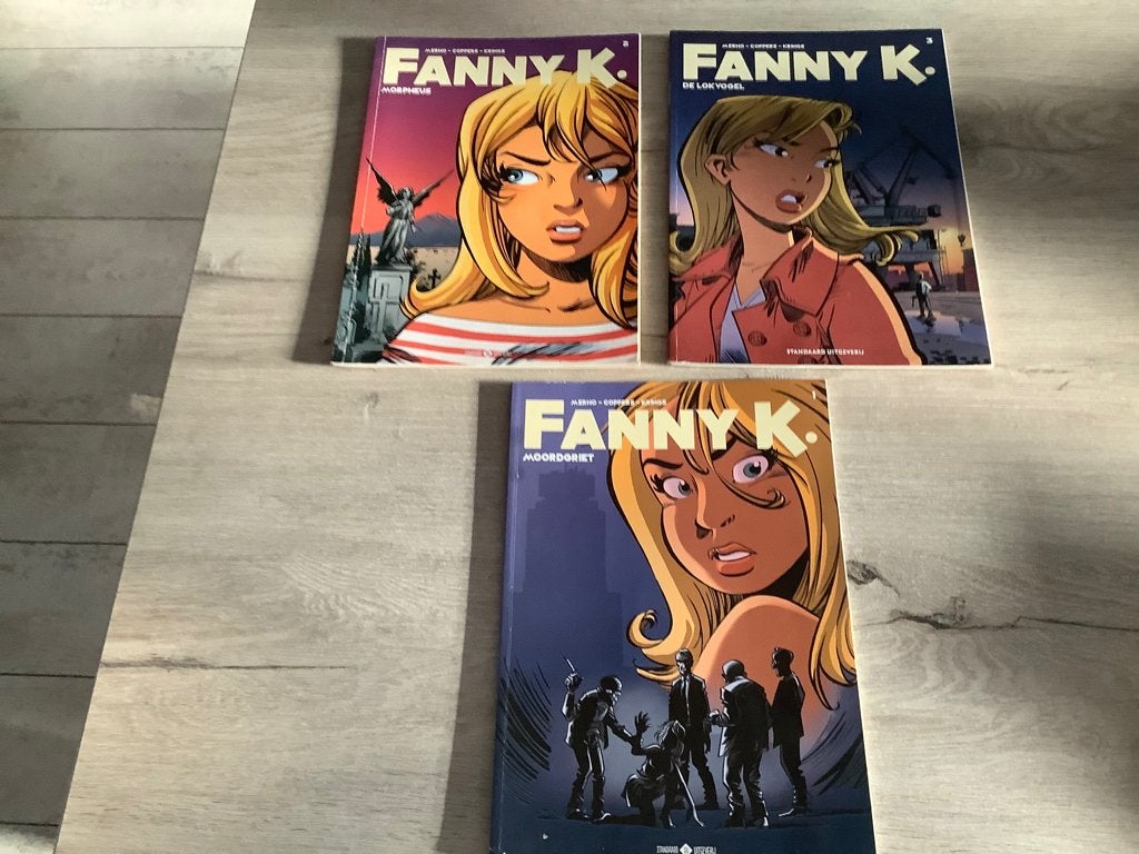 Fanny K. verschillende strips (2017-2018), Boeken, Merho, Ophalen of Verzenden, Zo goed als nieuw, Meerdere stripboeken