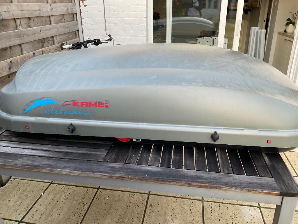 Dakkoffer kamei met rails, Autos : Divers, Coffres de toit, Enlèvement, Utilisé