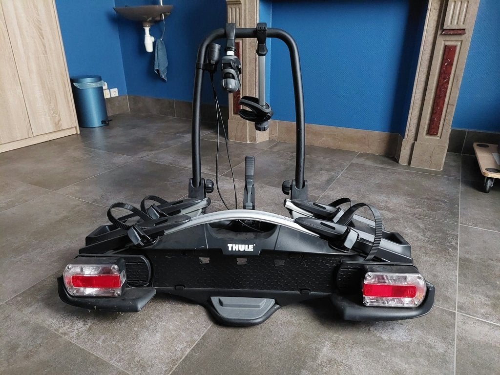 porte vélos, Autos : Divers, Support d'attelage, Comme neuf, Enlèvement, 2 vélos