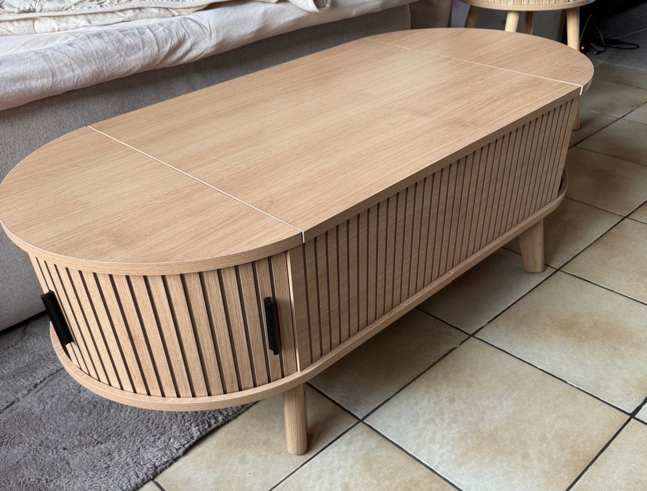 Nouvelle table basse, Maison & Meubles, Neuf, Japandi, 50 à 100 cm, 100 à 150 cm