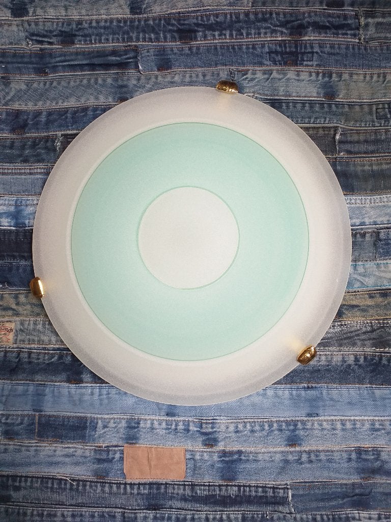 plafondlamp, Huis en Inrichting, Lampen | Plafondlampen, Ophalen, Modern, Groen, Nieuw
