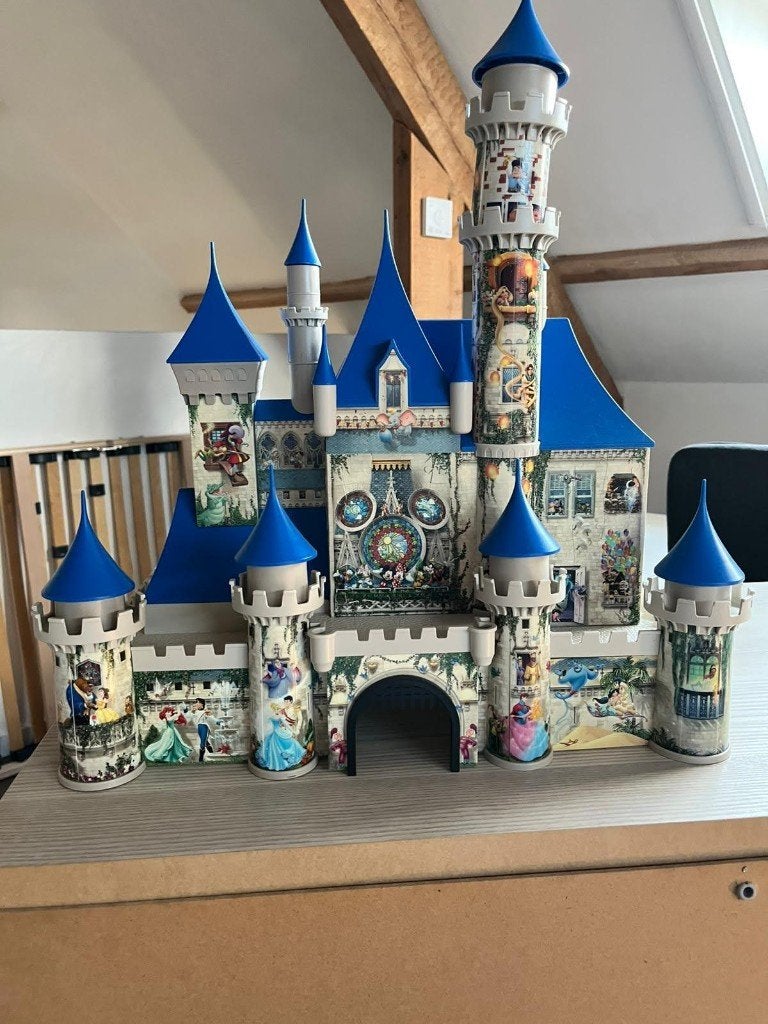 Puzzelkasteel Disney (Ravensburger), Ophalen, Minder dan 500 stukjes, Zo goed als nieuw, Rubik's of 3D-puzzel