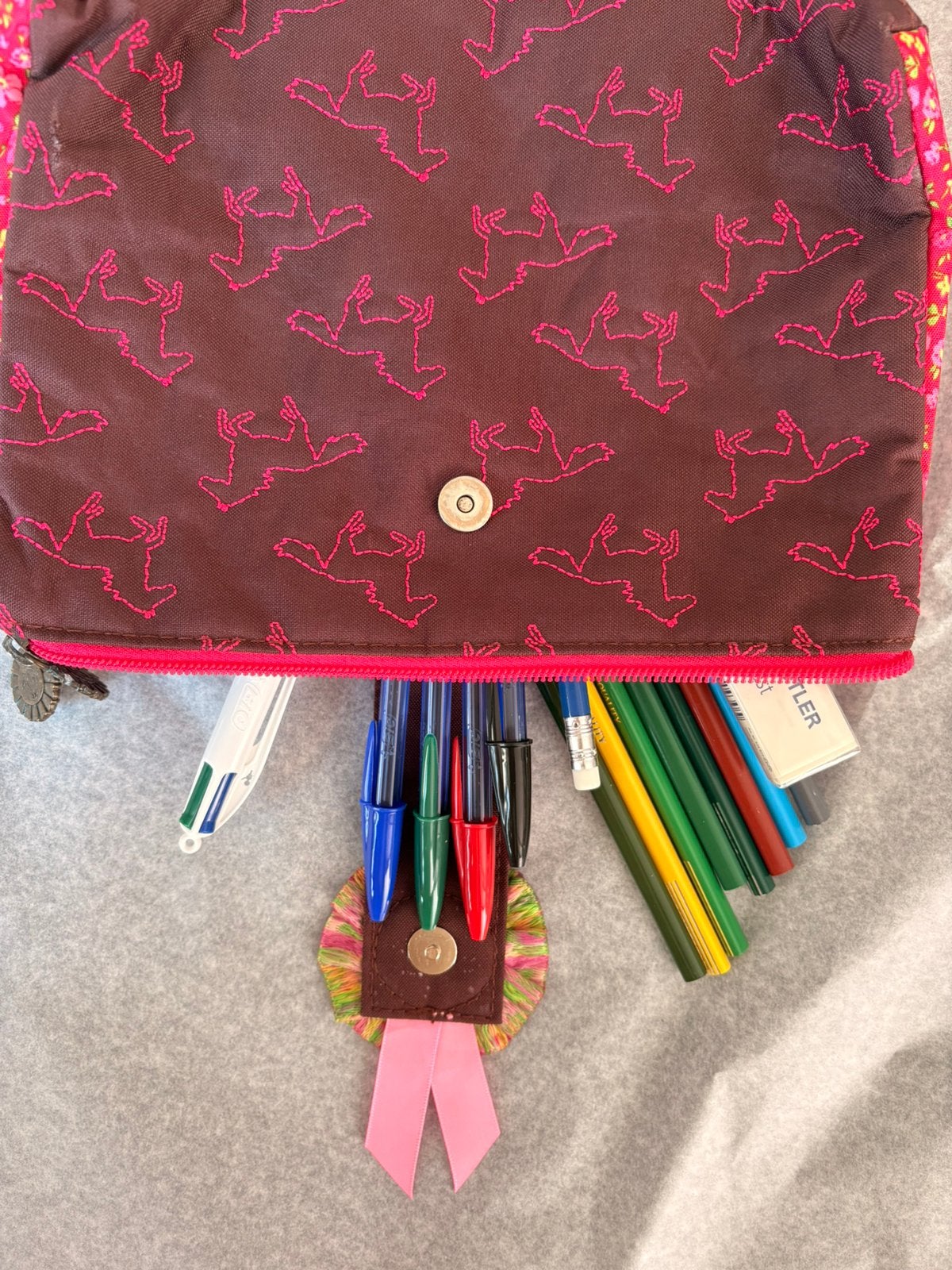 Die Spiegelburg plumier primaire /secondaire, Bijoux, Sacs & Beauté, Sacs | Cartables, Enlèvement ou Envoi, Utilisé, Rose, Autres types