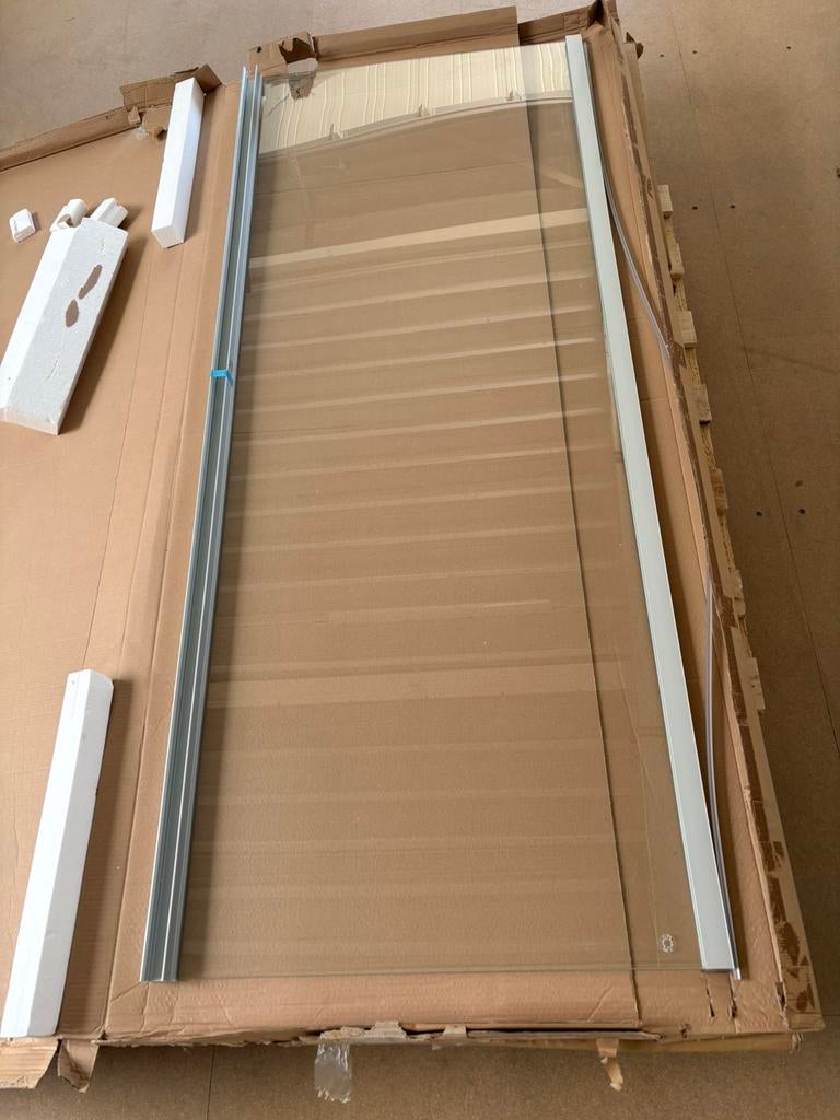 Douchewand zijwand Huppe 2 stuks, Ophalen, Nieuw