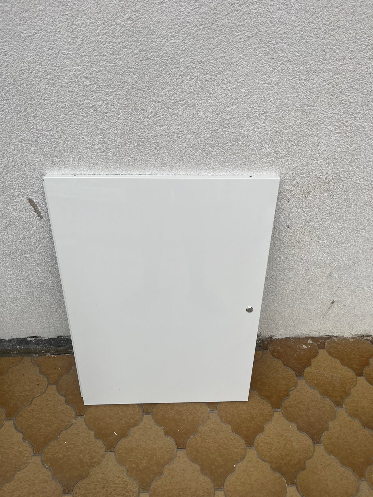 Metalen verdeelkast 2x, Doe-het-zelf en Bouw, Elektriciteit en Kabels, Ophalen, Nieuw