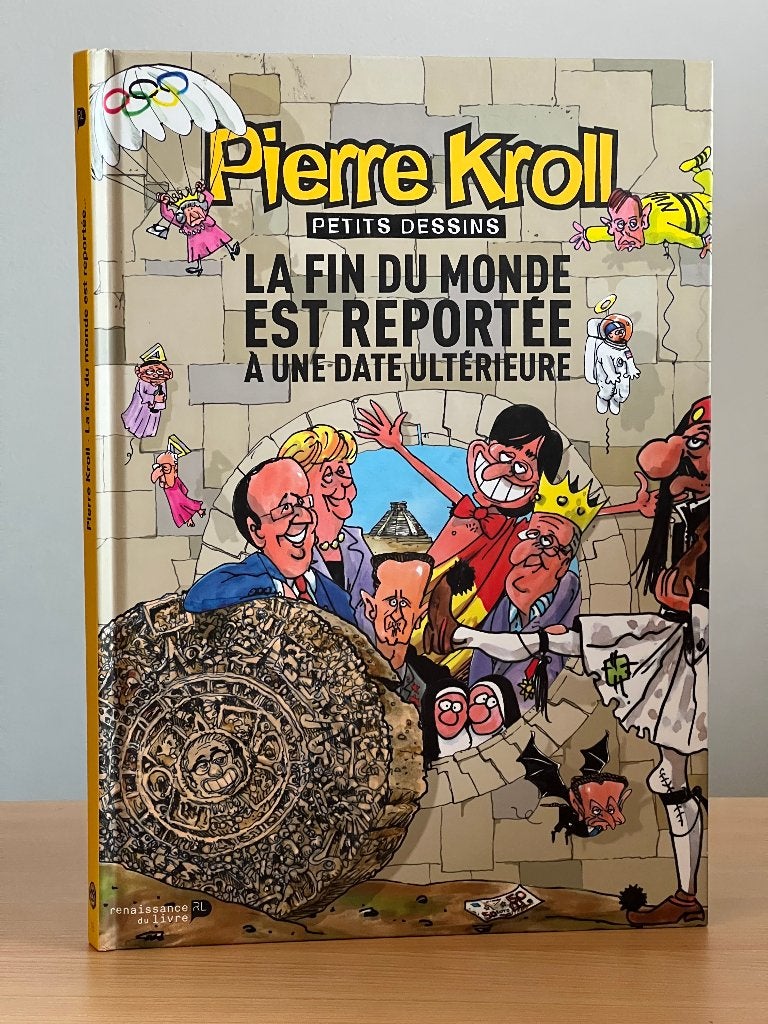 BD Pierre Kroll - 18 - La fin du monde est reportée.. (2012), Livres, BD, Enlèvement ou Envoi, Pierre kroll, Une BD, Comme neuf