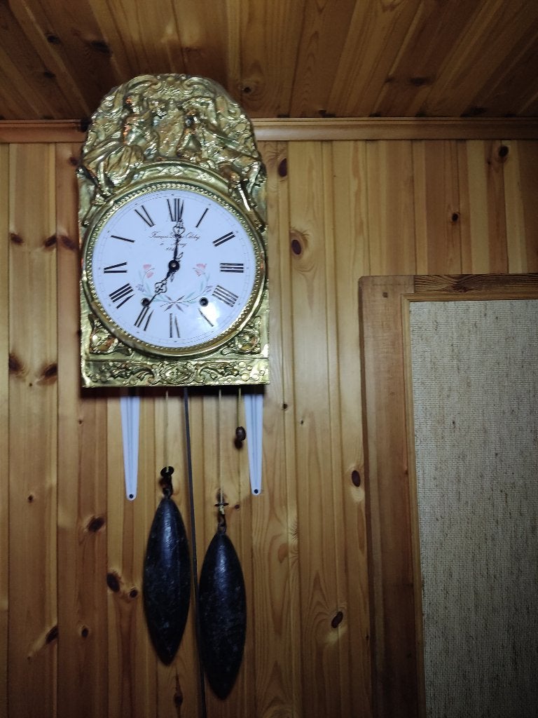 1 mouvement d'horloge Comtoise, Antiquités & Art, Enlèvement