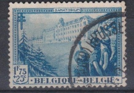 Belge 1932 - n 361, Envoi, Oblitéré