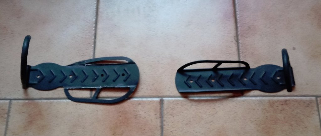 Lot de 2 crochets de fixation pour vélo, VTT, Enlèvement, 2 vélos, Utilisé, Accessoire porte-vélos
