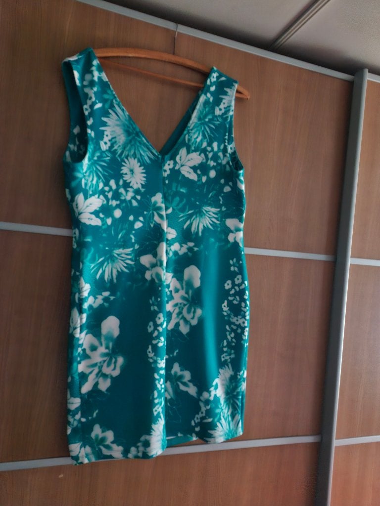 Kokerkleedje maat 46/48, Ophalen, Maat 46/48 (XL) of groter, Zo goed als nieuw, Boven de knie
