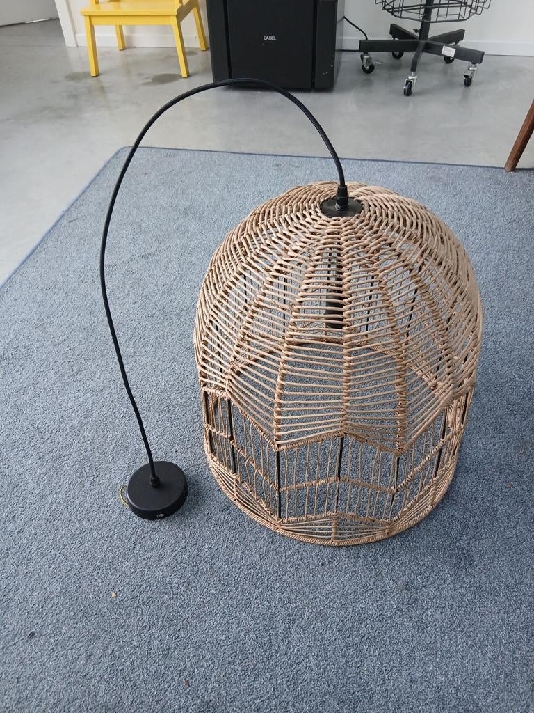 Rotan hanglamp, Ophalen, Zo goed als nieuw