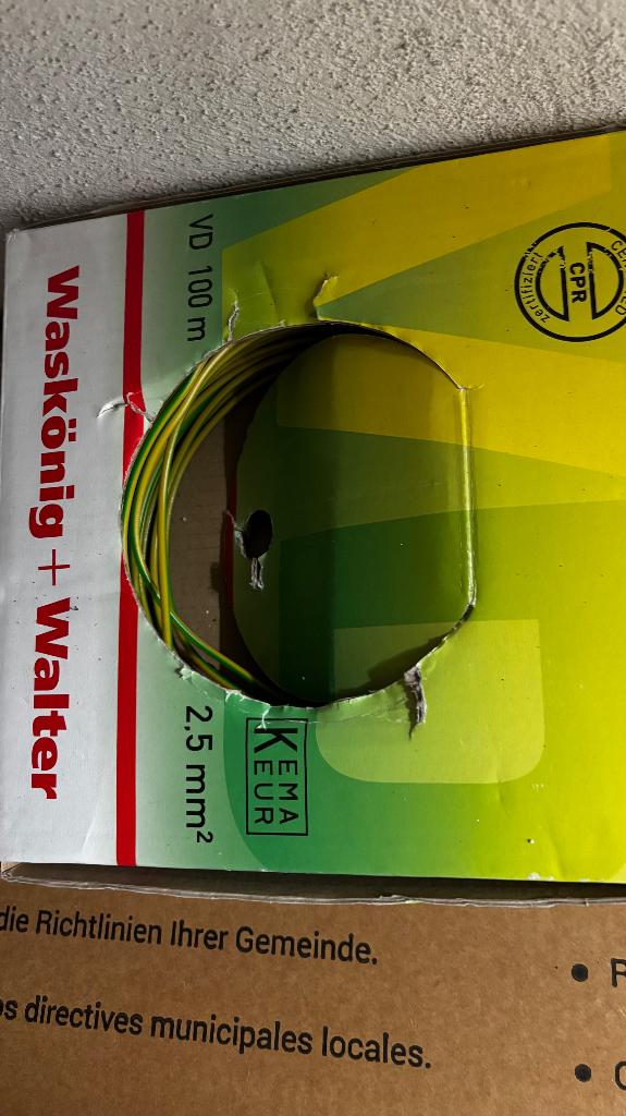 Elektriciteit Aard Draad, Doe-het-zelf en Bouw, Ophalen