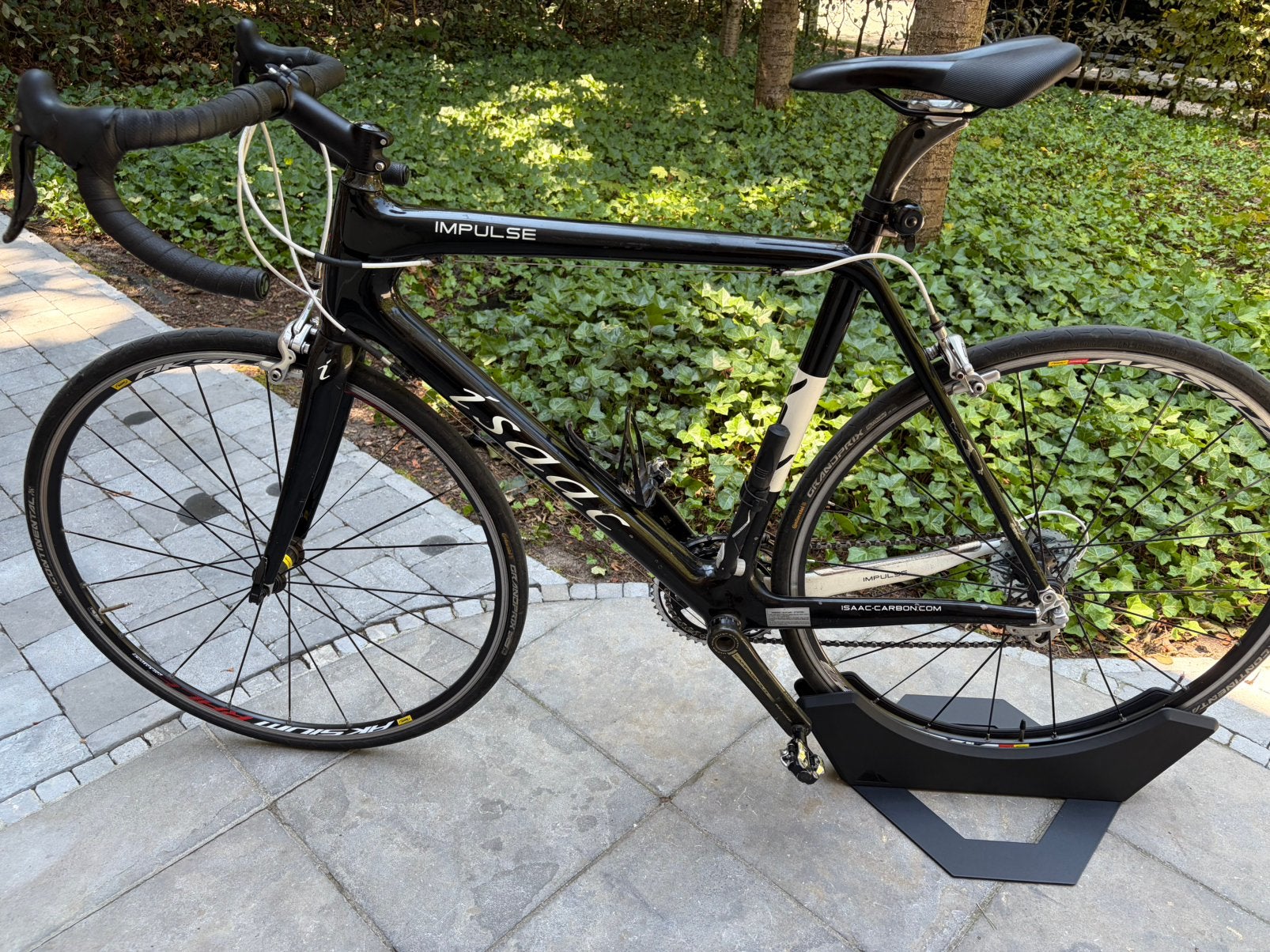 Isaac Impulse Carbon racefiets-maat54 campagnoloxChorus, Gebruikt, Carbon, Velgrem, 49 tot 53 cm