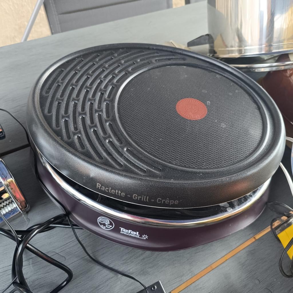 Tefal 3 en 1 crêpe grille raclette, Elektronische apparatuur, Gourmetstellen, Ophalen of Verzenden