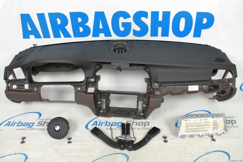 Airbag kit Tableau de bord M brun BMW 5 serie F10, Enlèvement ou Envoi, Utilisé