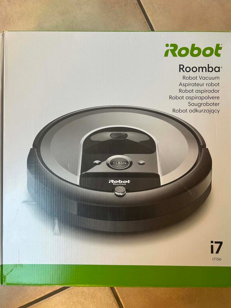 Irobot Roomba I7, Electroménager, Aspirateurs, Enlèvement ou Envoi, Utilisé, Aspirateur robot, IRobot