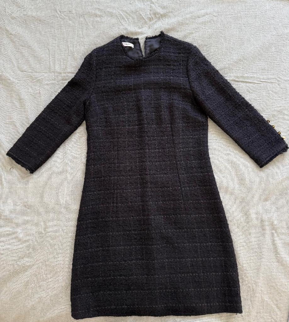 Mango Suit Jurk, Kleding | Dames, Mango, Verzenden, Zwart, Zo goed als nieuw