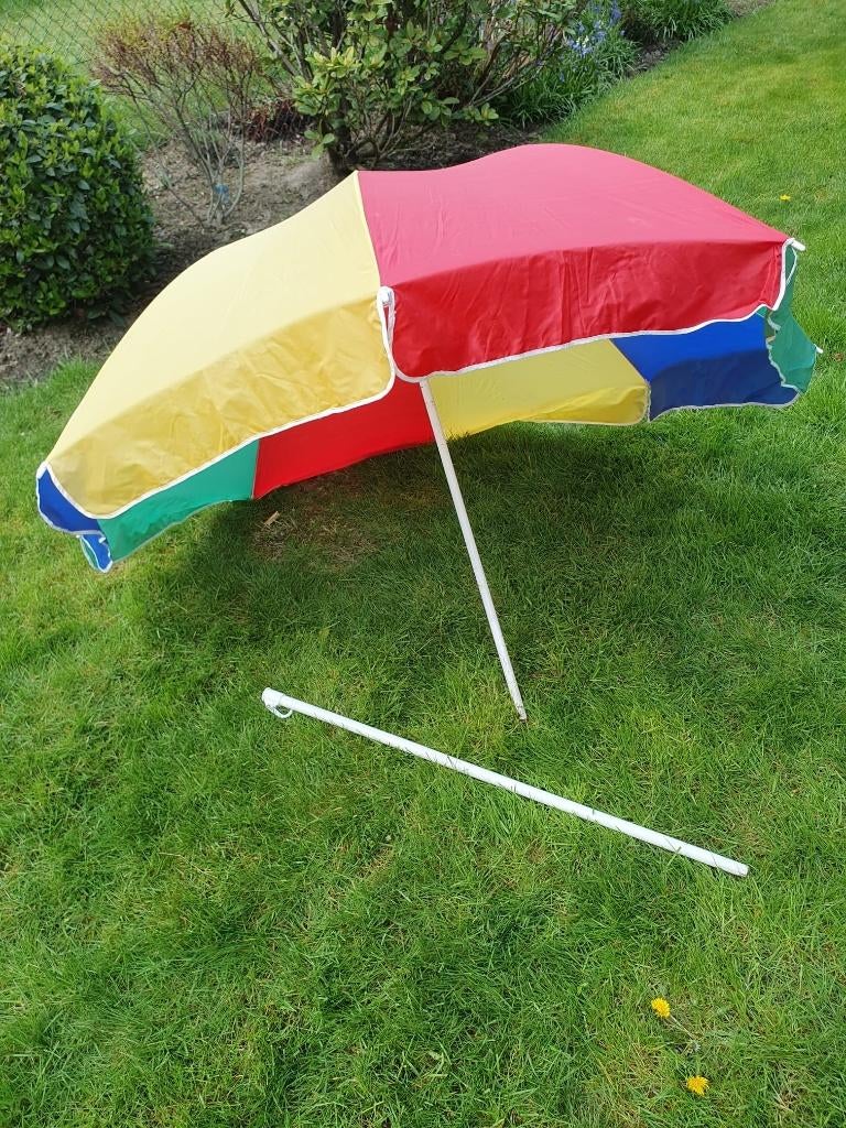 Parasol de Plage, Tuin en Terras, Parasols, Ophalen, Gebruikt, Strandparasol