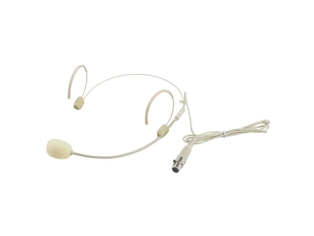 Headset hoofd microfoon voor 3 pins bodypack-zender, Musique & Instruments, Microphones, Neuf, Enlèvement ou Envoi