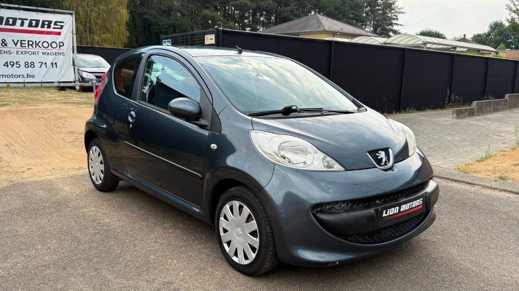 Peugeot 107 1.4 Hdi | Start&Rijdt Perfect | Airco |, Auto's, Voorwielaandrijving, Stof, Zwart, 4 cilinders