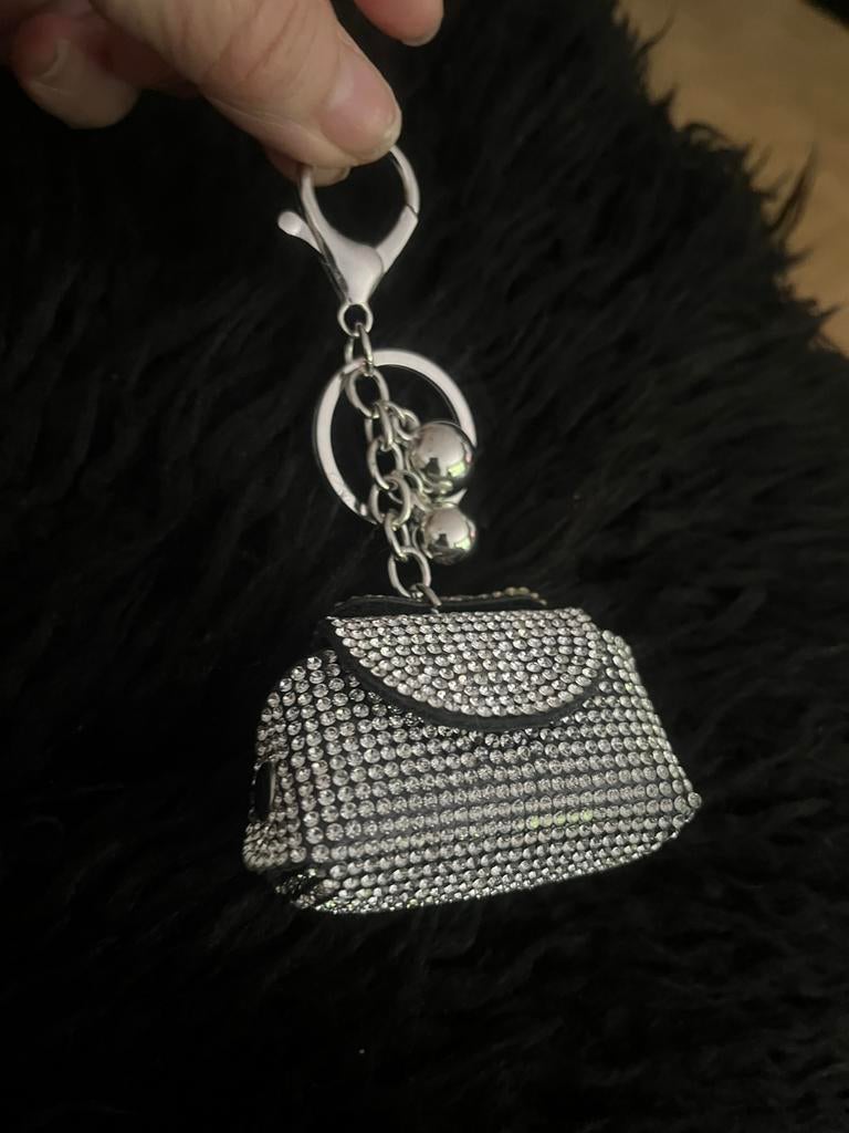 Sleutelhanger met strass, Ophalen, Nieuw