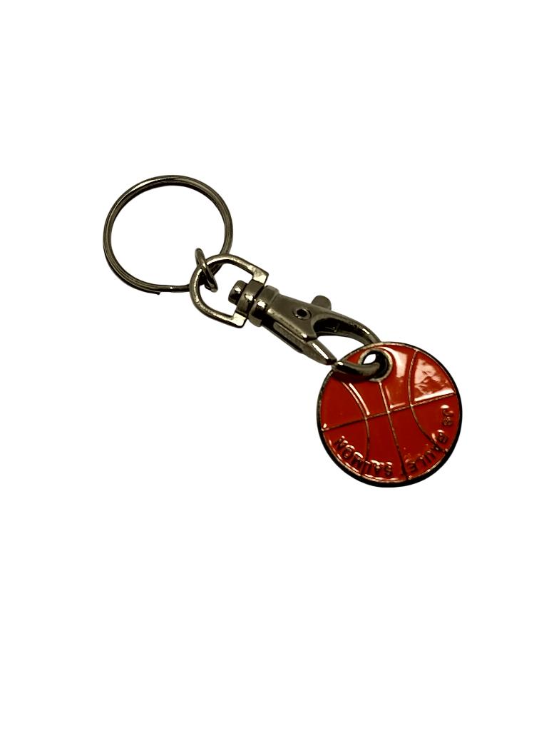 Porte clé Ballon de basket vintage 1980-1990, Enlèvement, Utilisé, Sport