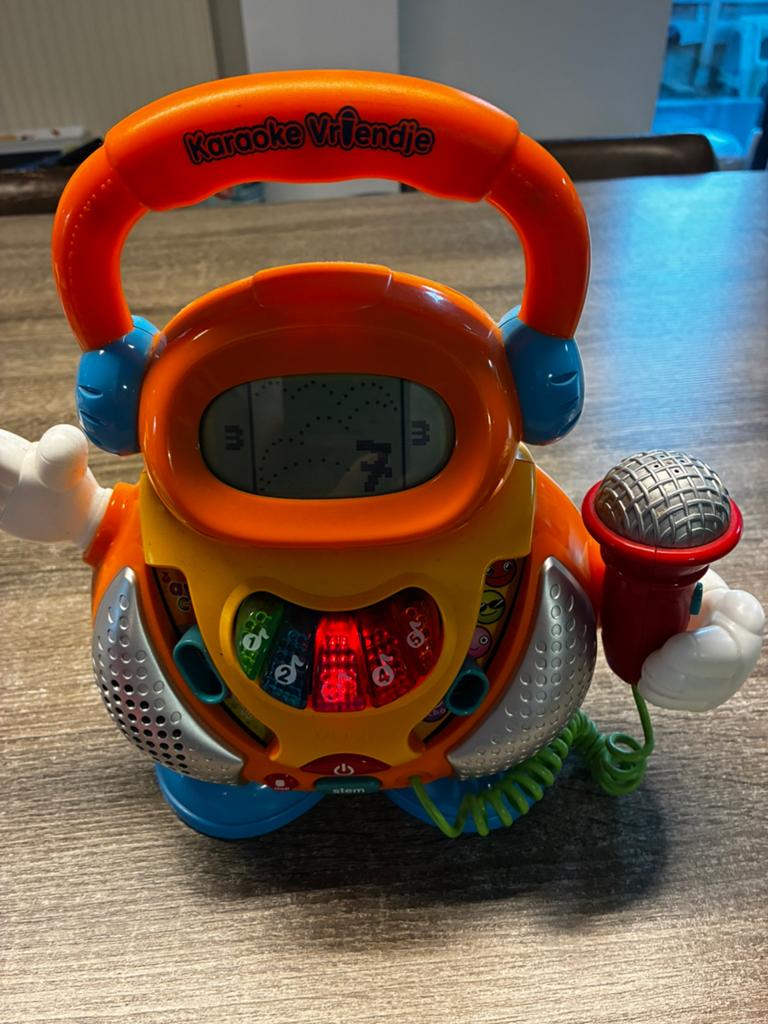 Vtech Karaoke Vriendje, Ophalen, Gebruikt