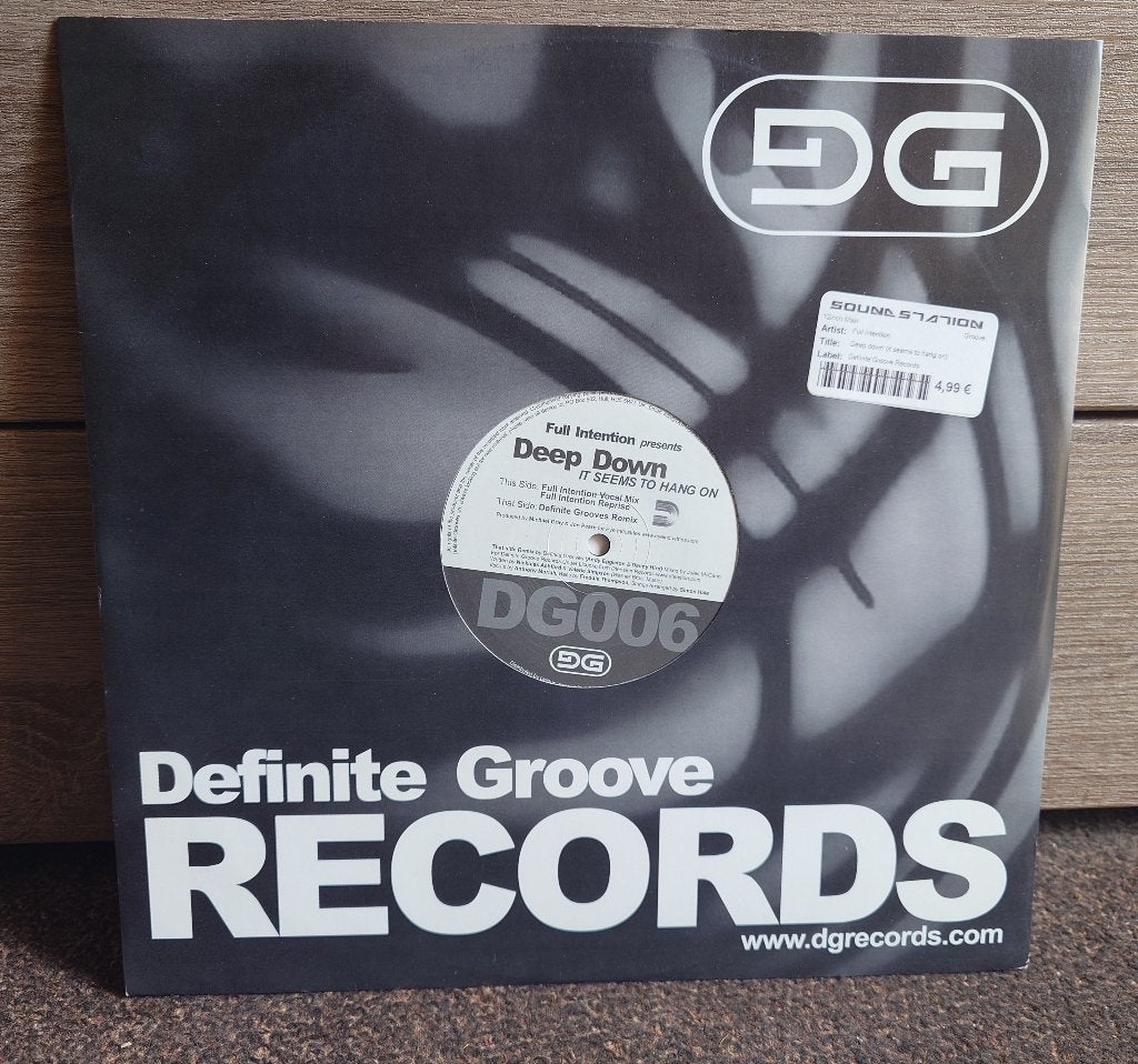 Full Intention – It Seems To Hang On (12'' Vinyl), CD & DVD, 12 pouces, Comme neuf, Disco, Envoi