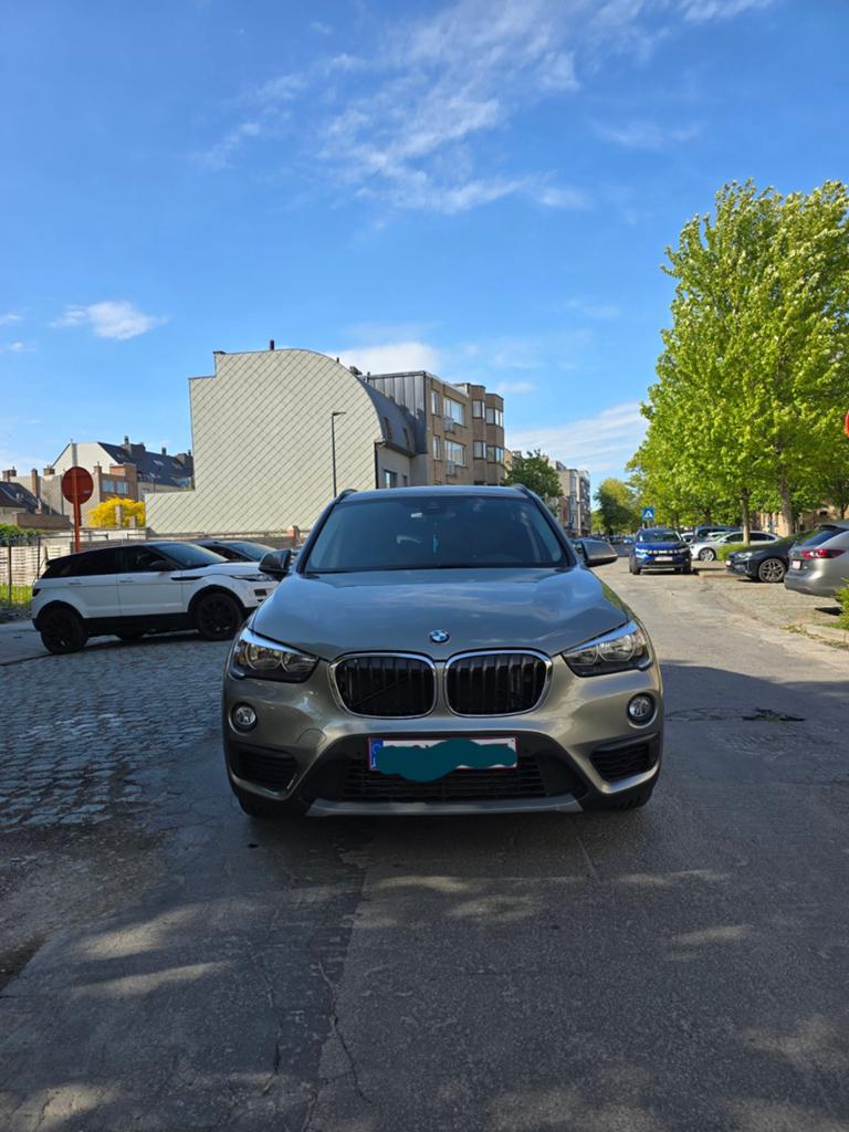 BMW x1, Auto's, Beige, Leder, Particulier, Onderhoudsboekje