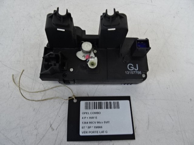 SERRURE DE PORTE GAUCHE Opel Combo Tour (Corsa C), Utilisé, Gauche, Opel