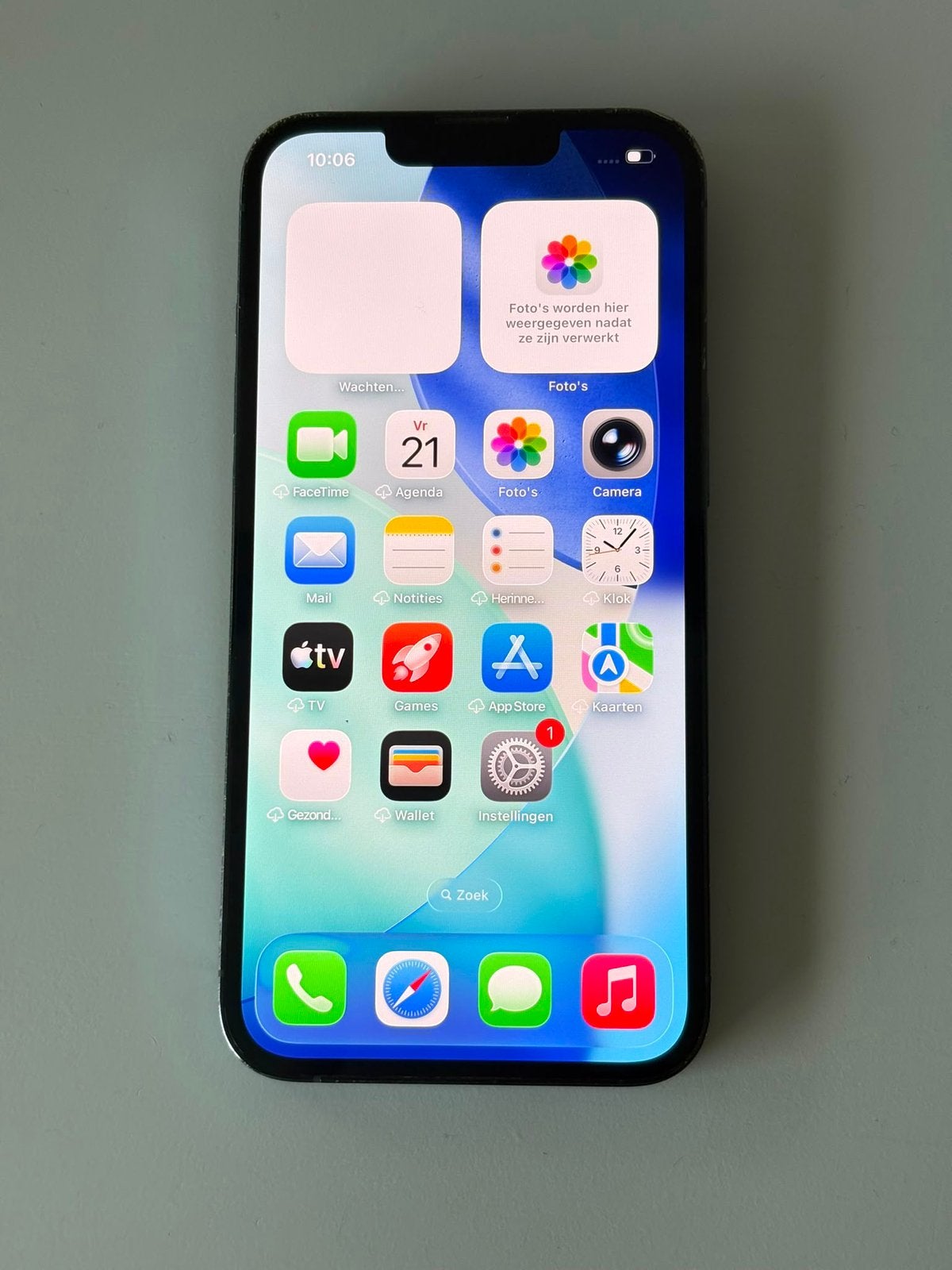 Iphone 13 Pro 128GB - Sierra blue, Telecommunicatie, Mobiele telefoons | Apple iPhone, 83 %, 128 GB, Blauw, IPhone 13