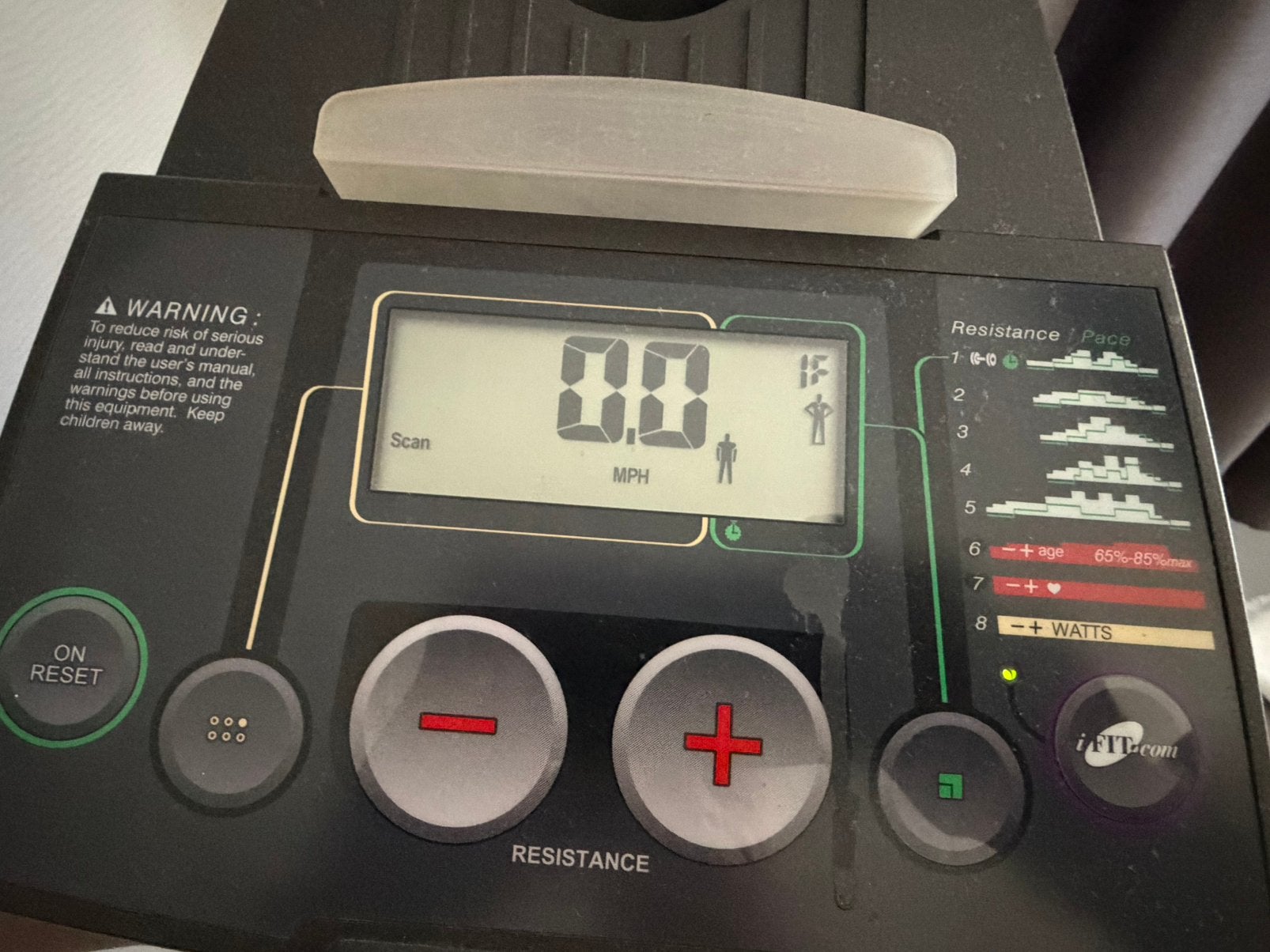 Crosstrainer elektrische, Ophalen, Gebruikt, Metaal, Benen