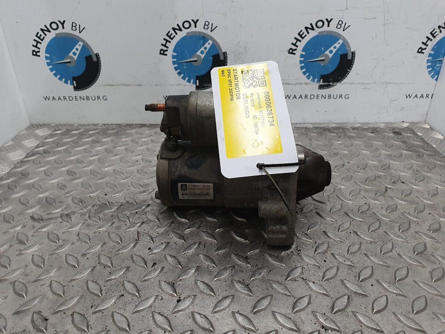 CITROEN BERLINGO 1.6 VTi 120 Multispace STARTMOTOR 2010, Enlèvement ou Envoi, Utilisé, Stiba membre