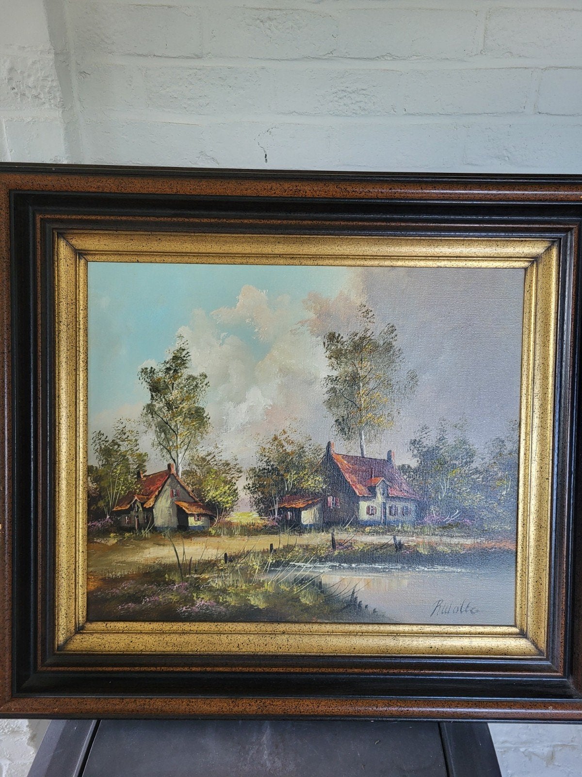 schilderij, Antiquités & Art, Enlèvement, Classique, Paysage