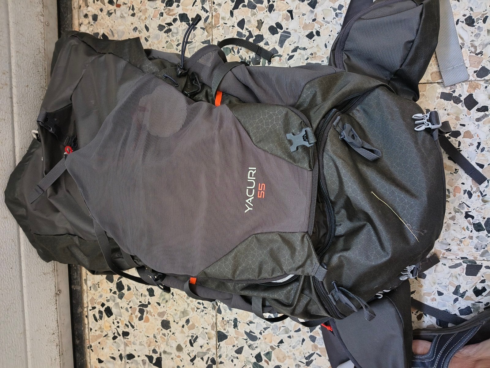 Rugzak lowe Alpine 55l, Ophalen