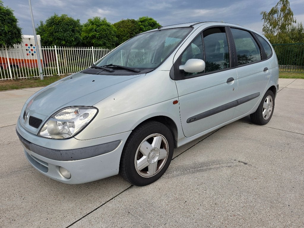 Renault Megane Scenic 1.6i Automaat Airco Gekeurd, Auto's, Renault, Automaat, Monovolume, Leder, Bedrijf