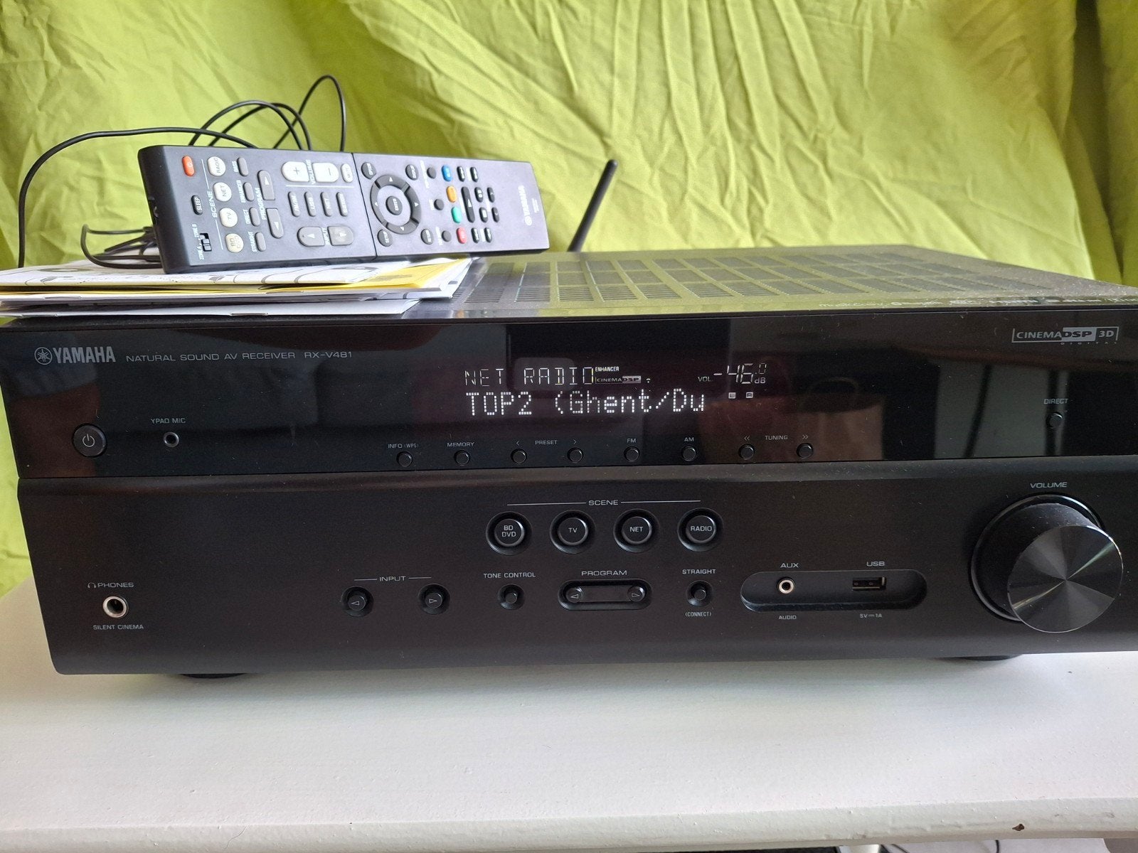 Yamaha MusicCast RX-V481 avec YPAO, AB et 5.1 JBL ou Yamaha, TV, Hi-fi & Vidéo, Ensembles home-cinéma, Autres marques, Comme neuf