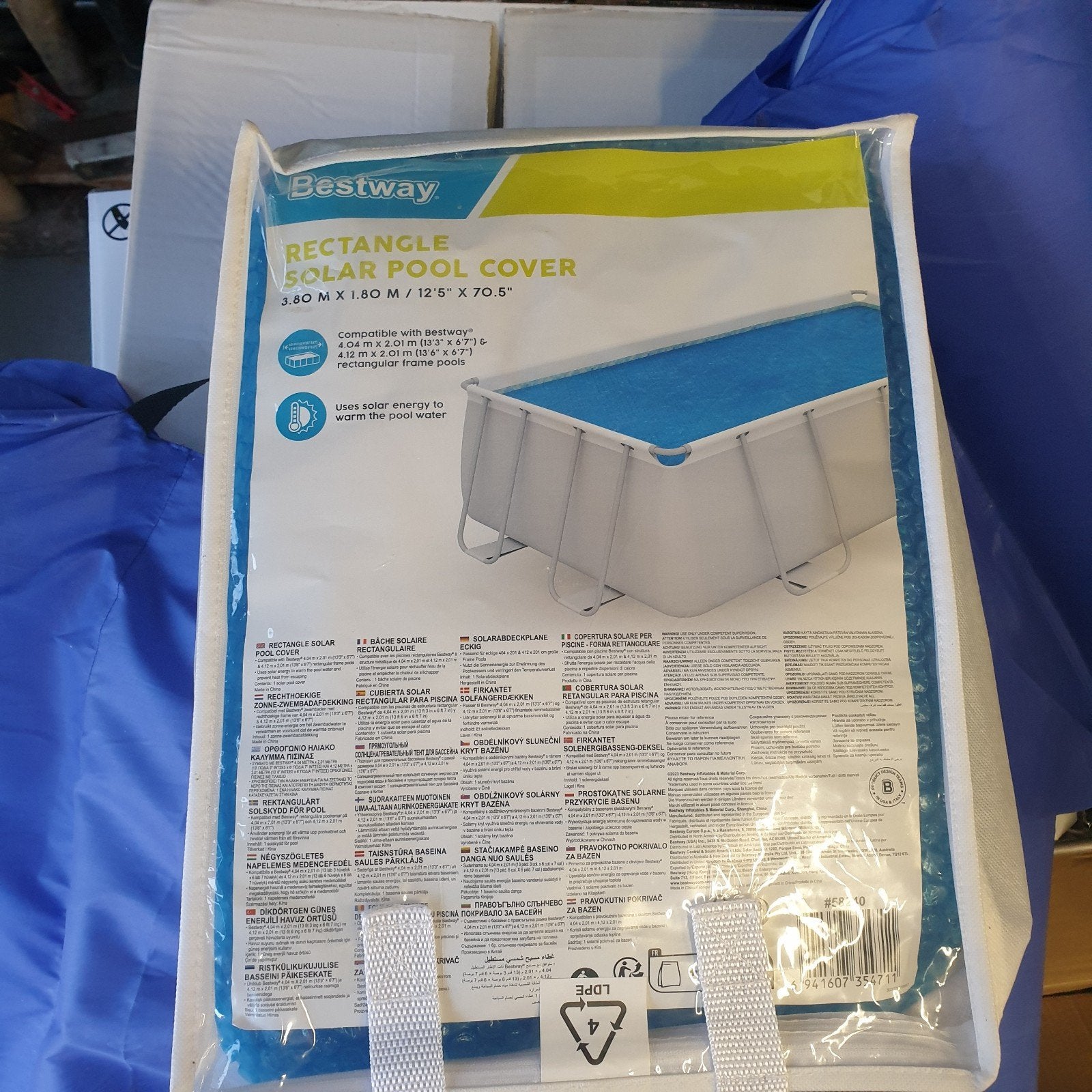 Bestway noppenfolie, warmtefolie, verwarming, Ophalen, Verwarming
