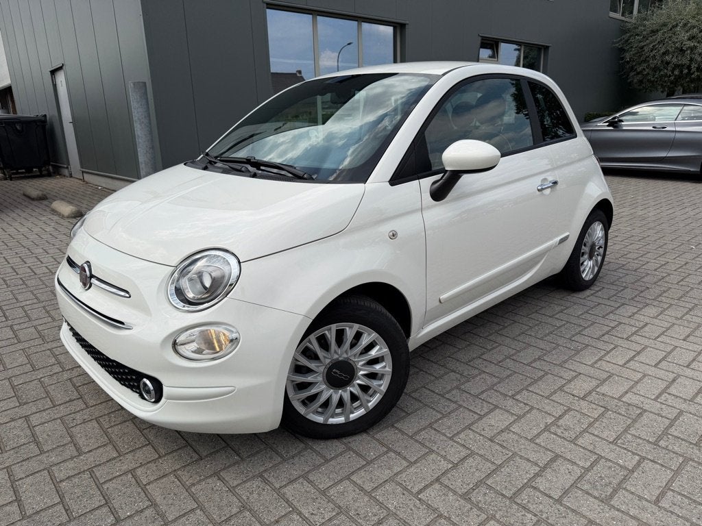 Fiat 500 Lounge 1,0 benzine hybride, Auto's, 88 g/km, Euro 6, Wit, Bedrijf