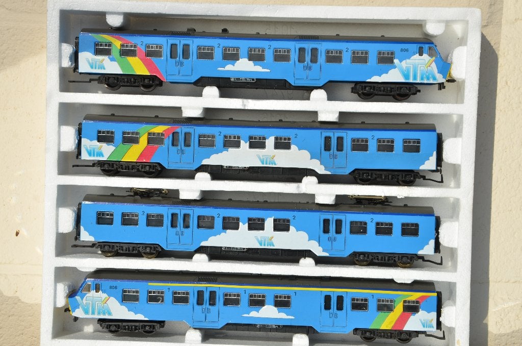 automotrice VTM 806-DC-SNCB-feux blanc/rouge selon le sens, Enlèvement ou Envoi, Utilisé