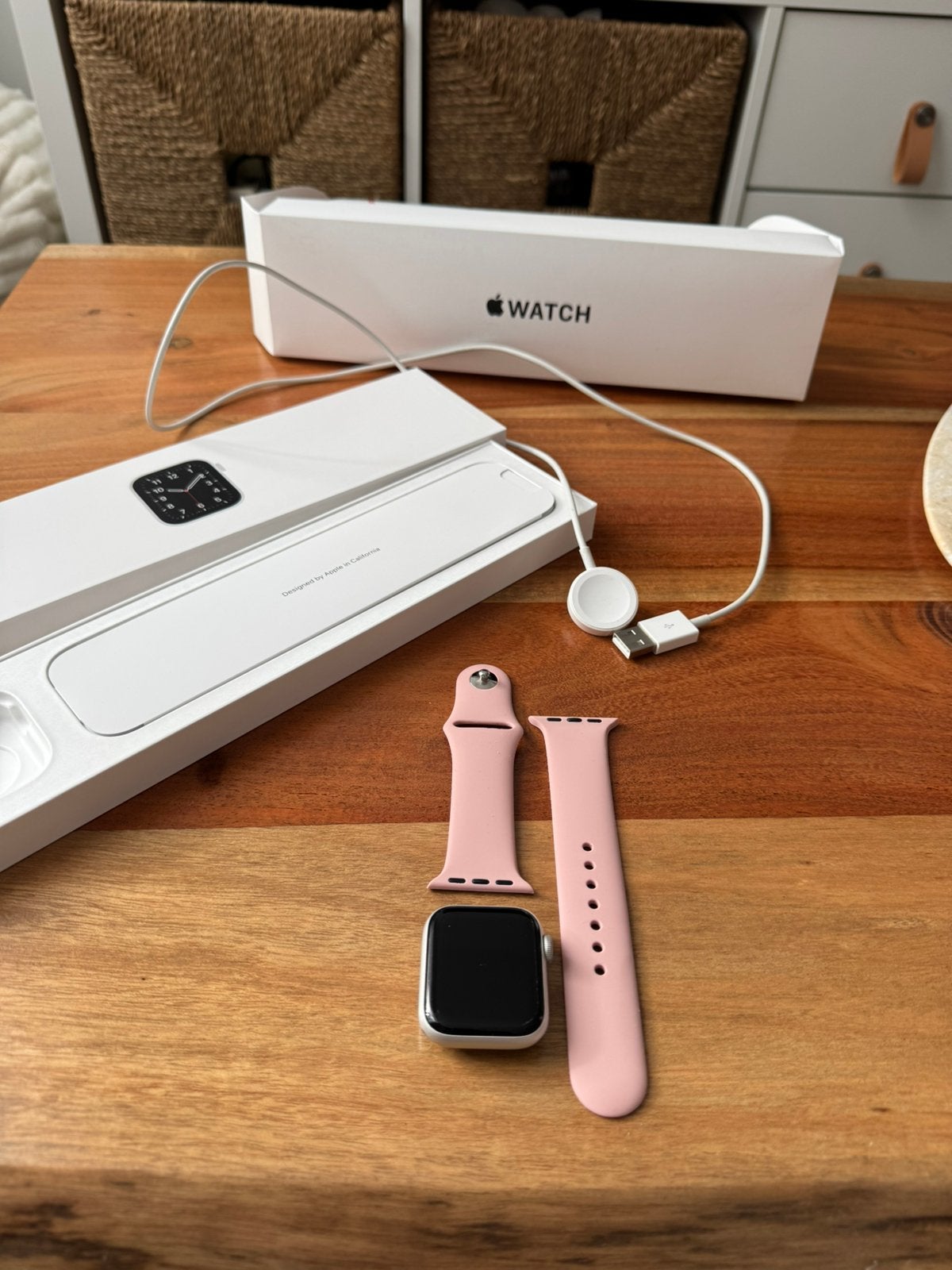 Apple Watch SE 40mm, Étanche, IOS, Utilisé, Argent