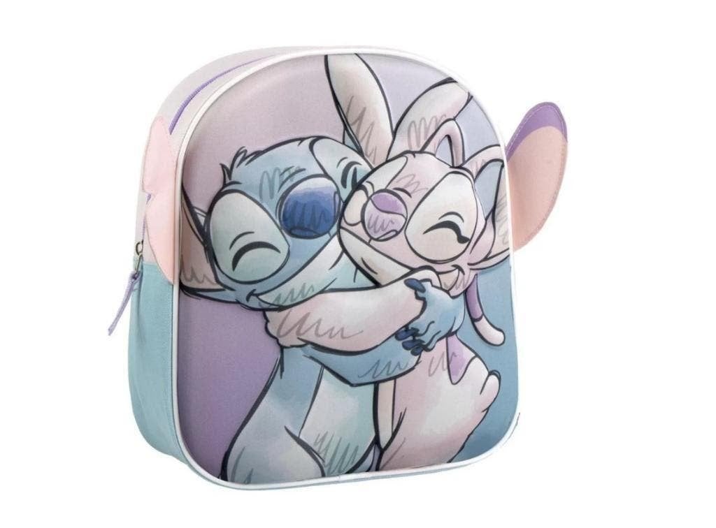 Stitch en Angel Rugzak 3D 31 cm - Disney Rugtas / Schooltas, Neuf, 25 à 40 cm, Enlèvement ou Envoi, Disney ou Dora