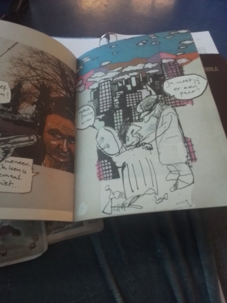 Stripboek herman brood en jules deelder, Boeken, Gelezen, Eén stripboek, Ophalen of Verzenden, Diverse Auteurs