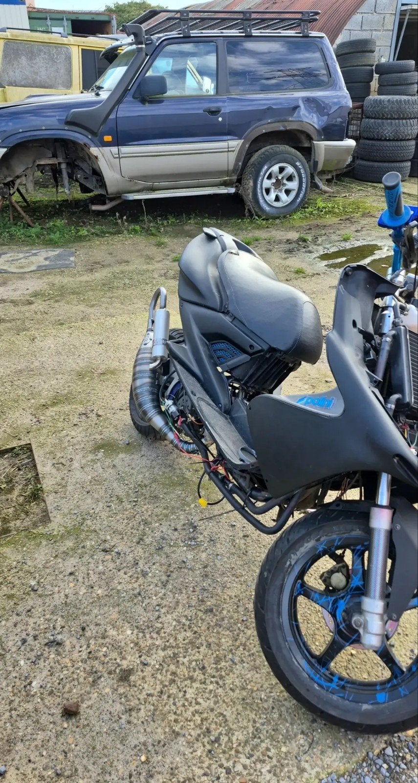 yamaha aerox b klasse 86cc tpr, Fietsen en Brommers, Ophalen, Tweetakt, Aerox, 86 cc