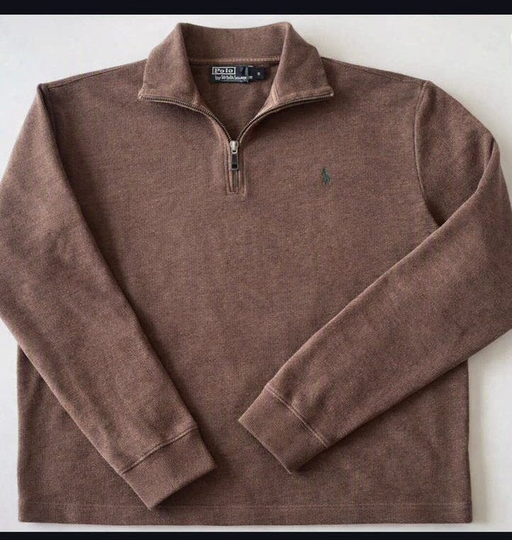 Polo Ralph Raulen, Enlèvement ou Envoi, Comme neuf, Taille 46 (S) ou plus petite, Brun