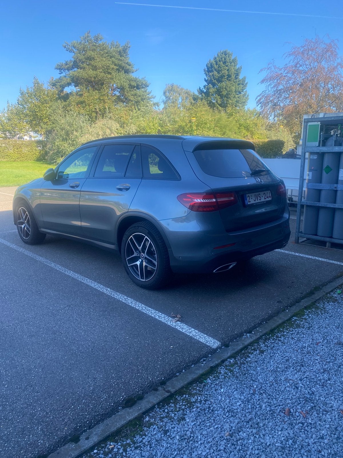 Mercedes glc 250 amg line, Auto's, Automaat, Leder, GLC, Diesel