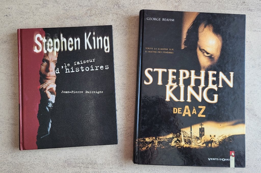 Livre G Beahm Stephen King de A à Z + Le faiseur d'histoires, Enlèvement ou Envoi, Comme neuf, Stephen King