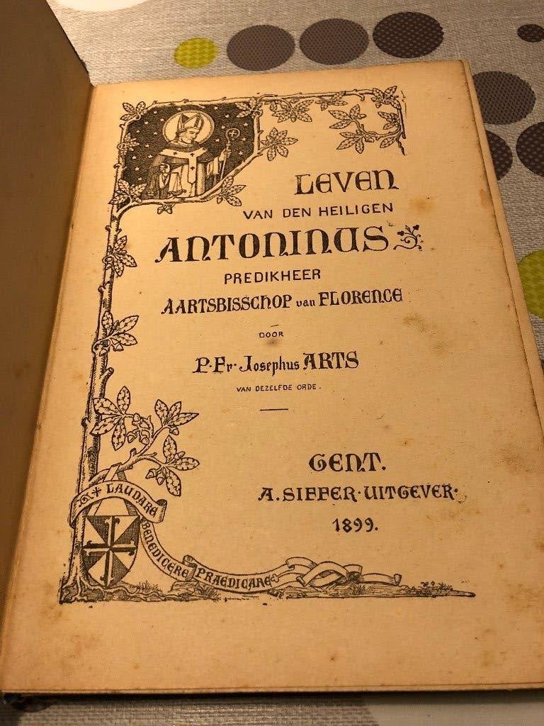 Leven van den heiligen Antonius - Josphus Arts *1899* *Rare, Ophalen of Verzenden, Gebruikt, Boek, Christendom | Katholiek
