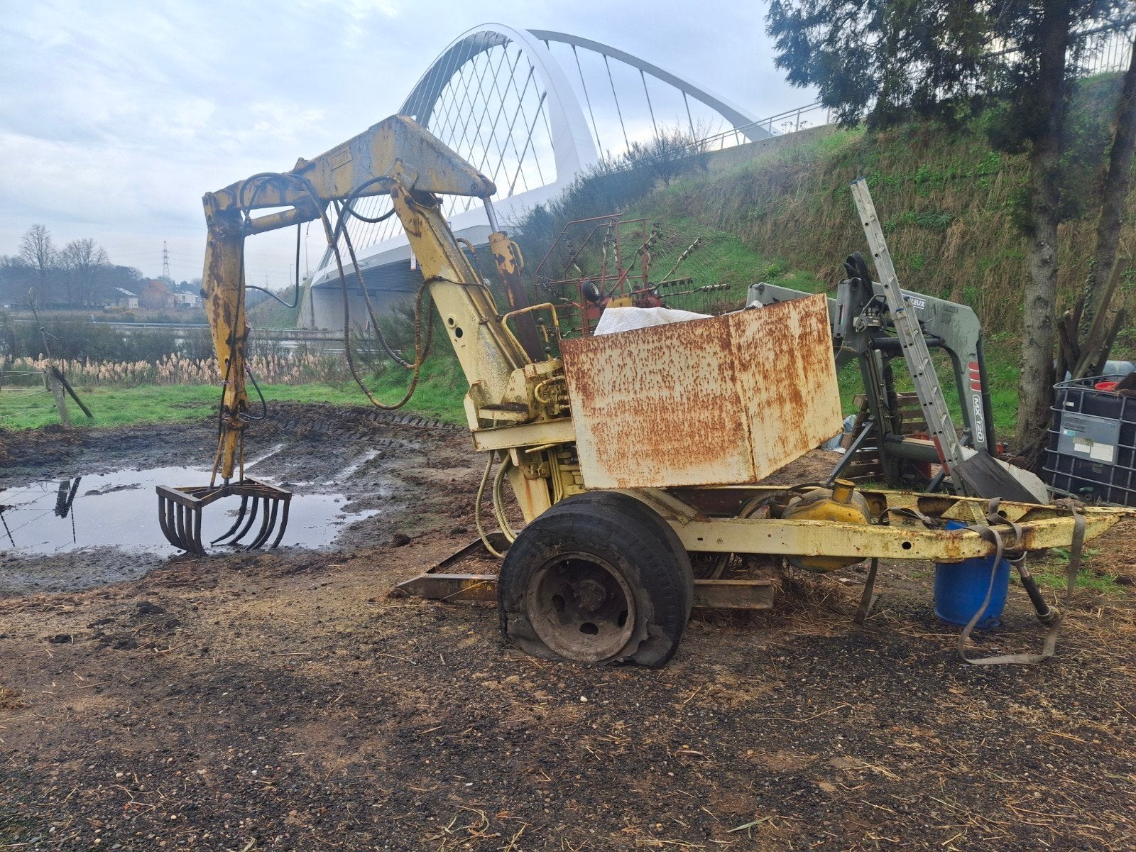 kraan, Zakelijke goederen, Landbouw | Werktuigen, Ophalen