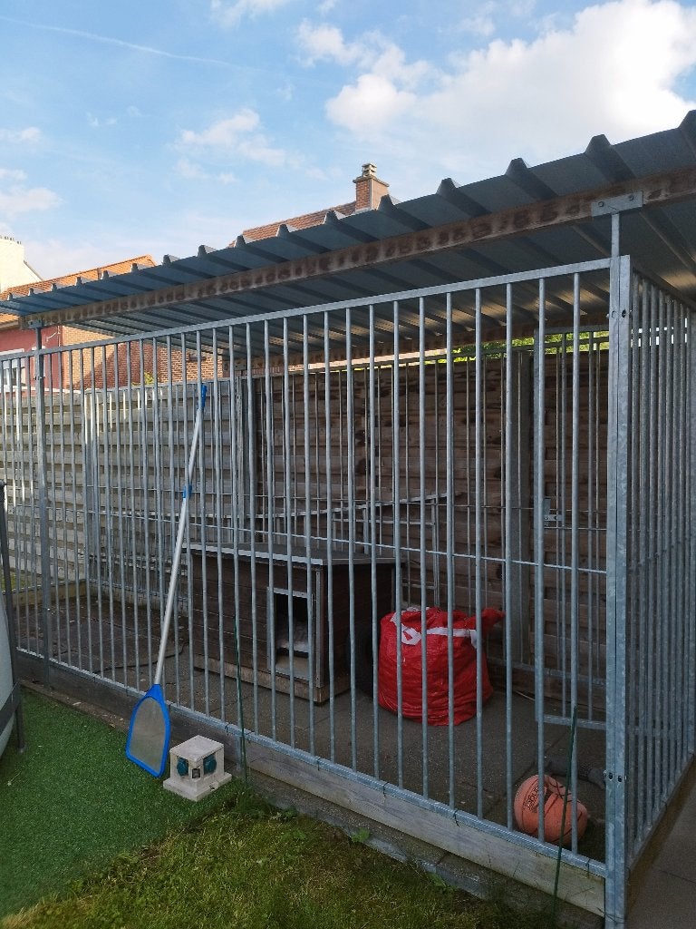 Hondenren, Dieren en Toebehoren, Hondenhokken, Ophalen, Hondenkennel, 110 cm of meer, 100 cm of meer
